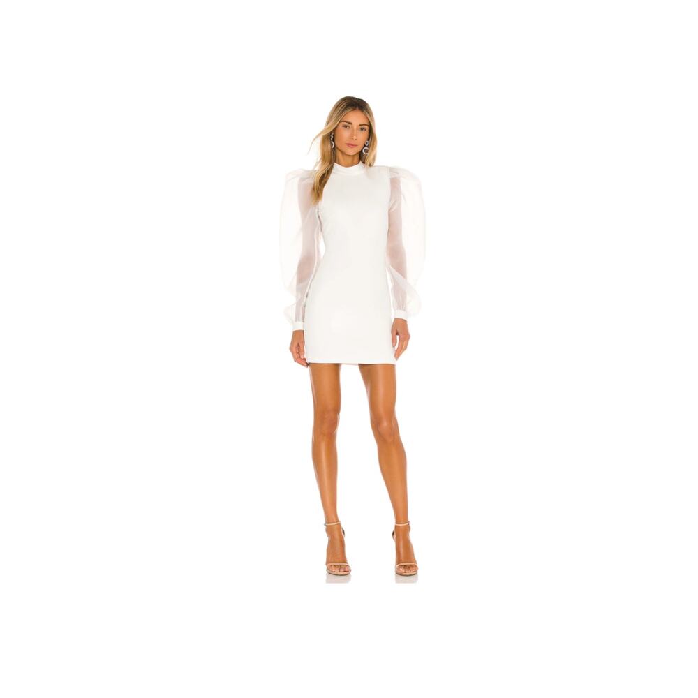 REVOLVE BAO DRESS IN IVORY NBD SIZE XS